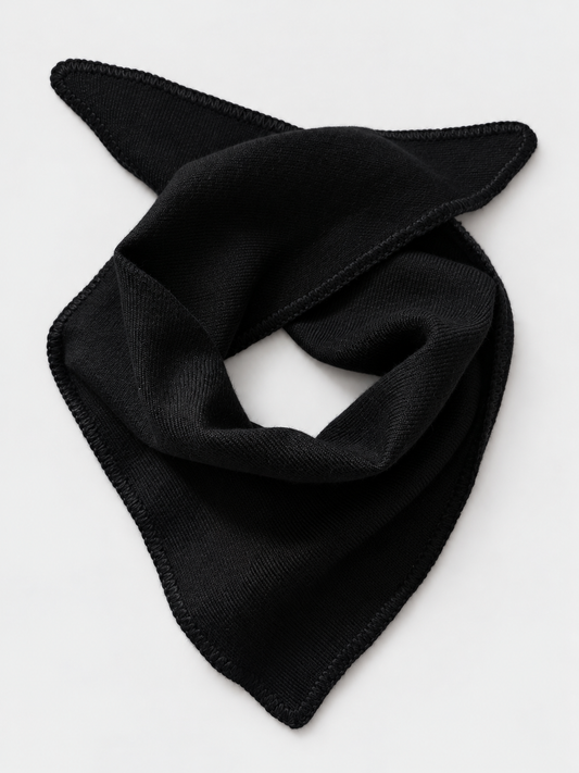 Pañuelo 100% Baby Alpaca Negro