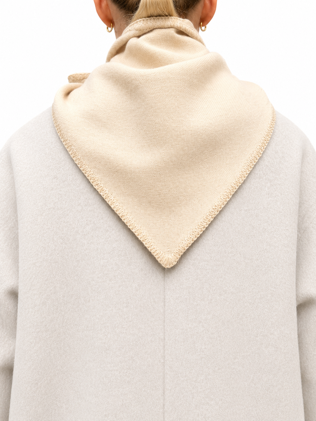 Pañuelo 100% Baby Alpaca Beige