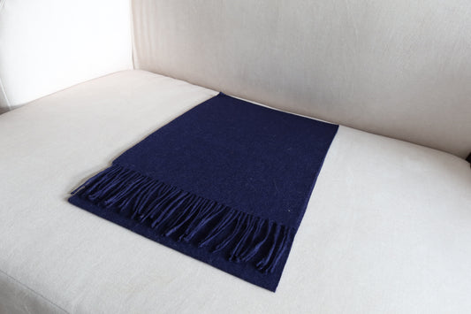Bufanda Azul 100% Baby Alpaca