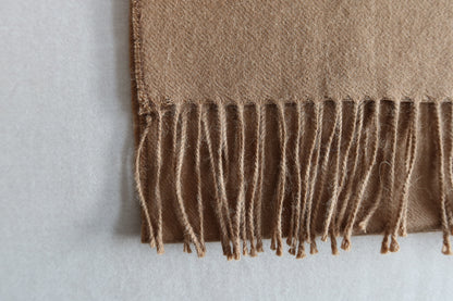 Bufanda Camel 100% Baby Alpaca