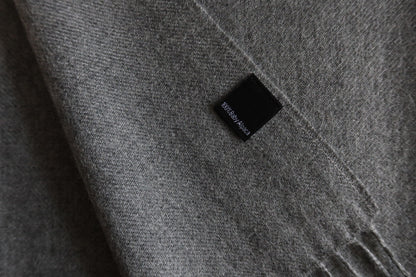 Manta Gris 100% Baby Alpaca