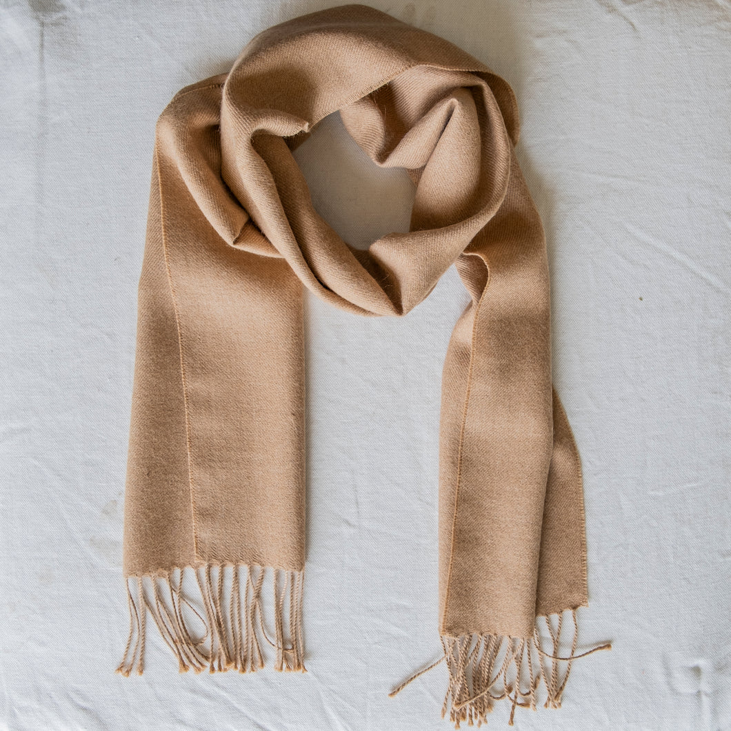 Bufanda Camel 100% Baby Alpaca